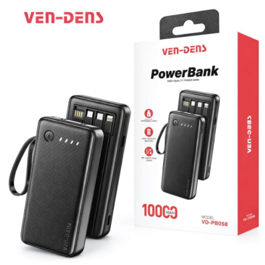 VEN-DENS VD-PB058 10000mAh Power Bank BD Price